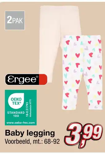 Kik Baby legging aanbieding