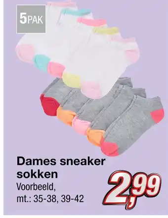 Kik Dames sneaker sokken aanbieding