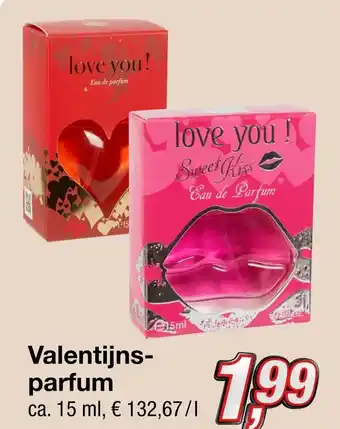 Kik ve Valentijns- parfum aanbieding