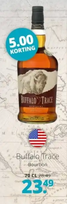 Mitra Buffalo Trace Bourbon 70cl aanbieding