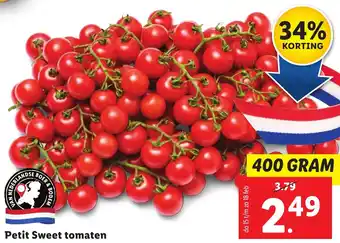 Lidl Petit Sweet tomaten 400g aanbieding