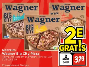 Vomar Voordeelmarkt Wagner Big City Pizza aanbieding