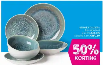 Xenos SERVIES CALDERA Schaal 16 cm aanbieding