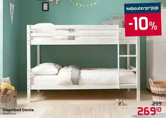 Beddenreus Stapelbed Demie 90x200 cm aanbieding