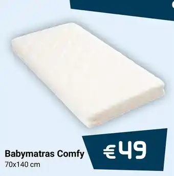 Beddenreus Babymatras Comfy 70x140 cm aanbieding