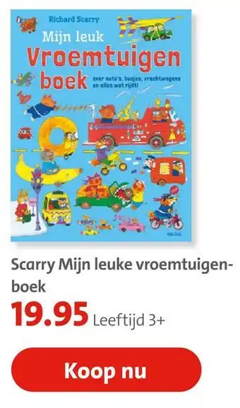 Bruna Scarry Mijn leuke vroemtuigen- boek aanbieding