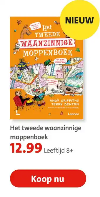 Bruna Het tweede waanzinnige moppenboek aanbieding