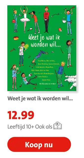 Bruna Weet je wat ik worden wil... aanbieding