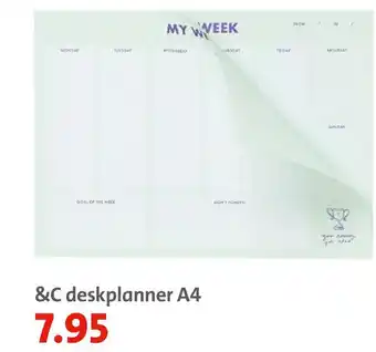 Bruna &C deskplanner A4 aanbieding