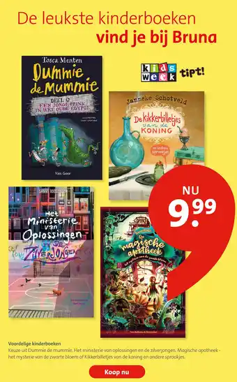 Bruna De leukste kinderboeken vind je bij Bruna aanbieding