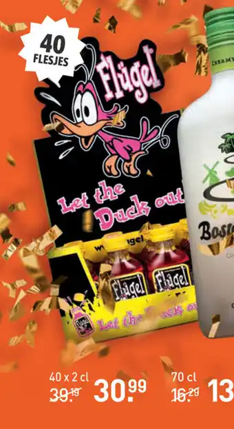 Gall & Gall Flugel Let the Duck out 40 x 20cl aanbieding