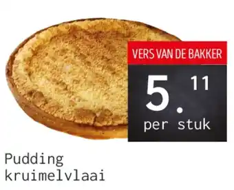 Naanhof Pudding kruimelvlaai aanbieding