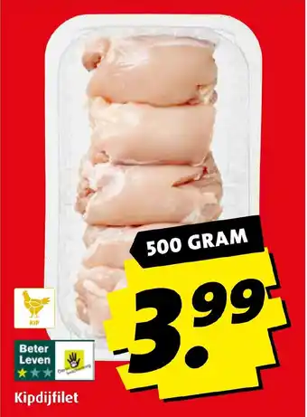 Boni Kipdijfilet 500 gram aanbieding