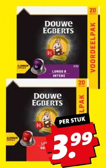 Boni Douwe egberts koffiecapsules per stuk aanbieding