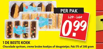 Dekamarkt 1 De Beste Koek aanbieding