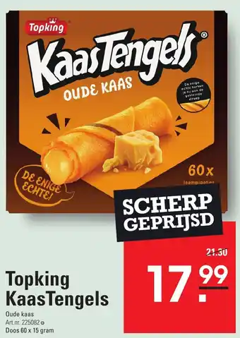 Sligro Topking kaastengels doos 60 x 15 gram aanbieding