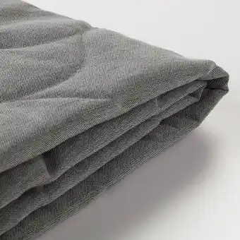 IKEA Nyhamn Hoes 3-zits slaapbank, Knisa grijs/beige aanbieding