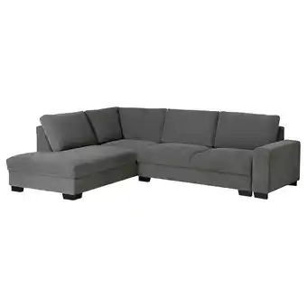 IKEA SÖrvallen Hoekslaapbank, 3-zits, met open eind, links/tallmyra middengrijs aanbieding