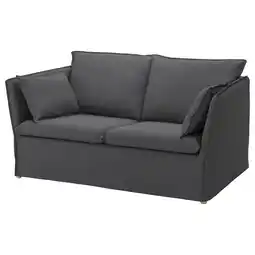 IKEA BacksÄlen 2-zitsbank, Hallarp grijs aanbieding