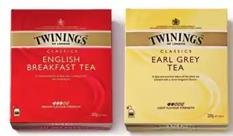 Sligro Twinings thee doos 100 zakjes aanbieding