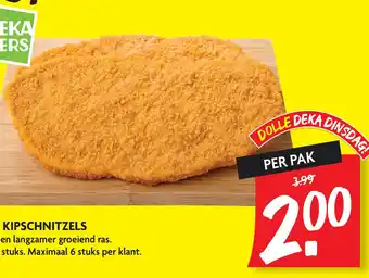 Dekamarkt XXL Kipschnitzels aanbieding