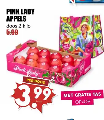 De Boerenschuur PINK LADY APPELS  2 kilo aanbieding