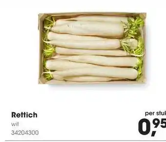 HANOS Rettich aanbieding