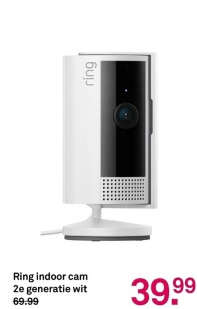 Ring indoor cam 2e generatie wit aanbieding bij Karwei