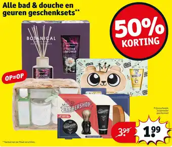 Kruidvat Alle bad & douche en geuren geschenksets aanbieding