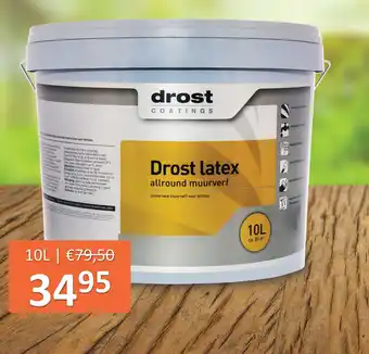 De Verfzaak Drost latex aanbieding