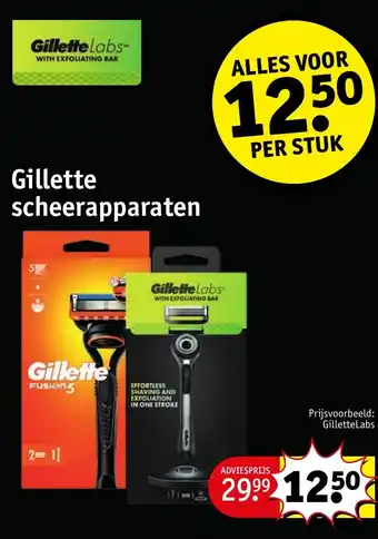 Kruidvat Gillette scheerapparaten aanbieding