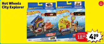 Kruidvat Hot Wheels City Explorer aanbieding