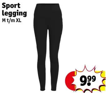 Kruidvat Sport legging aanbieding