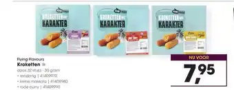 HANOS Flying Flavours Kroketten 30gram aanbieding