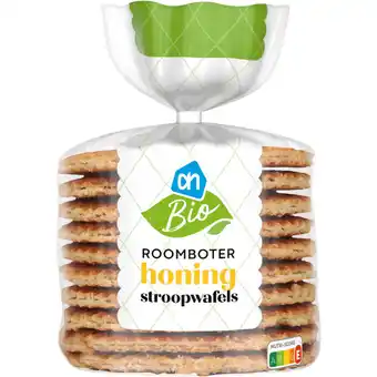 Albert Heijn AH Biologisch Honing stroopwafels aanbieding