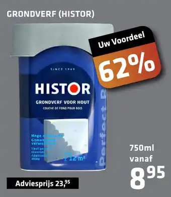 De voordeelmarkt Grondverf (Histor) aanbieding