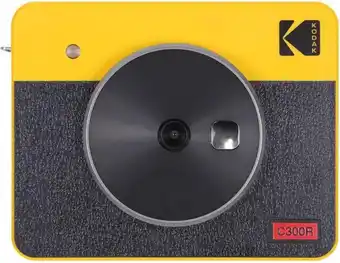 Bol.com Kodak Mini Shot Combo 3 Retro Camera & Printer - Geel aanbieding