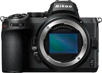 Amazon Nikon Z 5 compact systeemcamera - 24,5 MP FULL-FRAME sensor - 4,5 bps - Grote Z lens vatting voor hoogste kwaliteit beelden - aanbieding