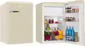 Bol.com Amica Retro - Tafelmodel Koelkast met vriesvak *** AR1112C - Crèmekleur ( Beige ) aanbieding