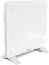 Bol.com VONROC Luxe elektrische kachel - Convectorkachel met glazen paneel – 500W/1000W - Verwarmt ruimtes tot 12m2 - Bediening zowel aanbieding