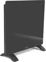 Bol.com VONROC Luxe elektrische kachel - Convectorkachel met glazen paneel – 500W/1000W - Verwarmt ruimtes tot 12m2 - Bediening zowel aanbieding