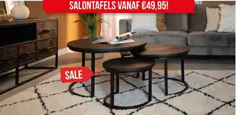 Dimehouse Salontafels aanbieding