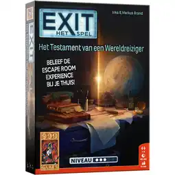 Wehkamp 999 Games EXIT - Het Testament van een Wereldreiziger aanbieding