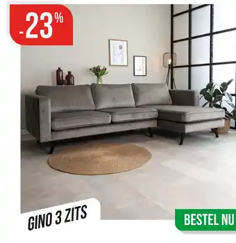 Dimehouse GINO 3 ZITS aanbieding