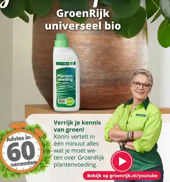 GroenRijk GroenRijk universeel bio aanbieding