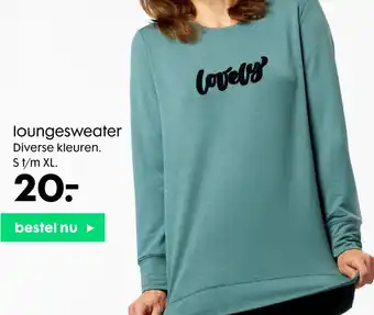 HEMA loungesweater aanbieding