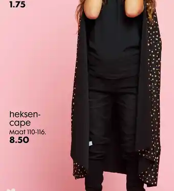 HEMA heksen- cape aanbieding