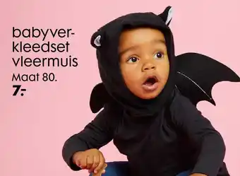 HEMA babyver- kleedset vleermuis aanbieding