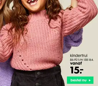 HEMA kindertrui aanbieding