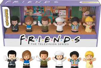Amazon FISHER-PRICE Little People Collector Friends De televisieserie - 6 hoofdfiguren in aantrekkelijke verpakking met bekende plaa aanbieding